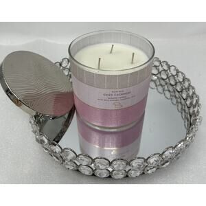 *NEW* COZY CASHMERE ~ 3 Wick CANDLE ~ White Barn / Bath & Body Works